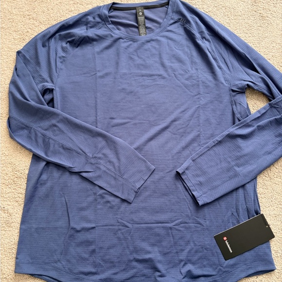 lululemon athletica Navy Long Sleeve Tee - Picture 4 of 5